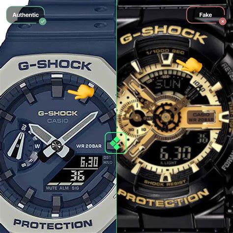 original g-shock watch vs fake|g shock watch original.